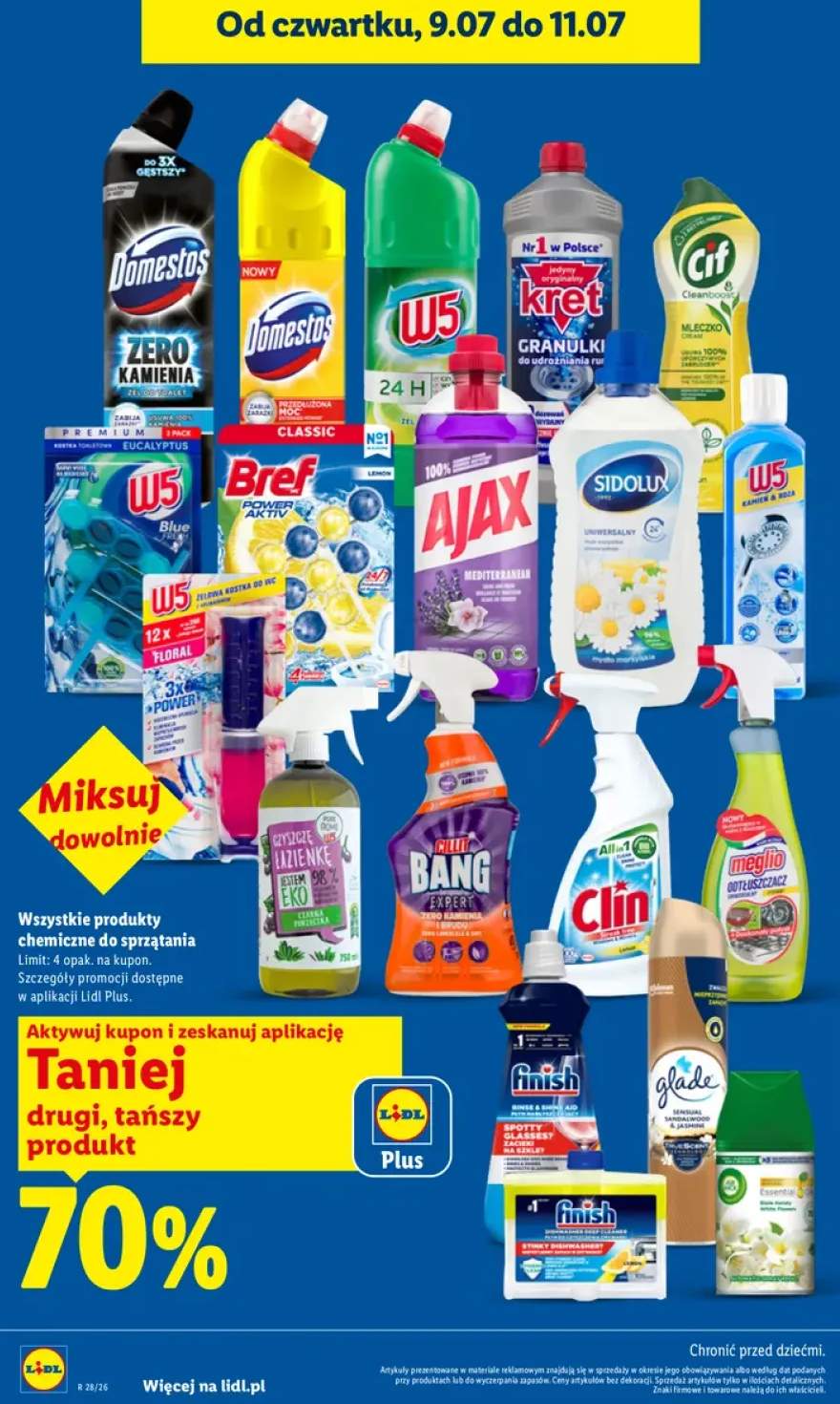 Produkty chemiczne do sprzątania +19 wariantów