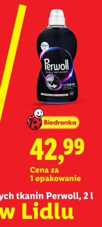Płyn do prania ciemnych tkanin Perwoll Renew