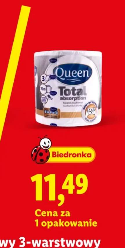 Ręcznik kuchenny Queen Total Absorption 3-warstwowy