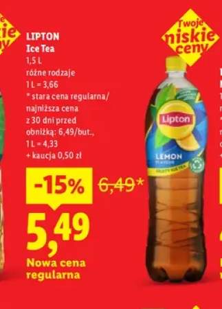 Herbata mrożona Lipton Ice Tea