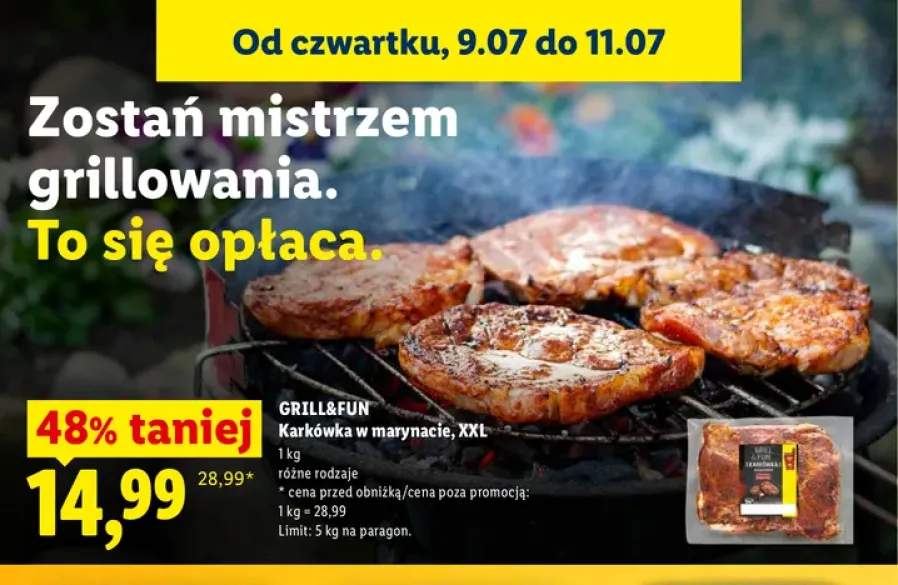 Karkówka w marynacie XXL Grill&Fun
