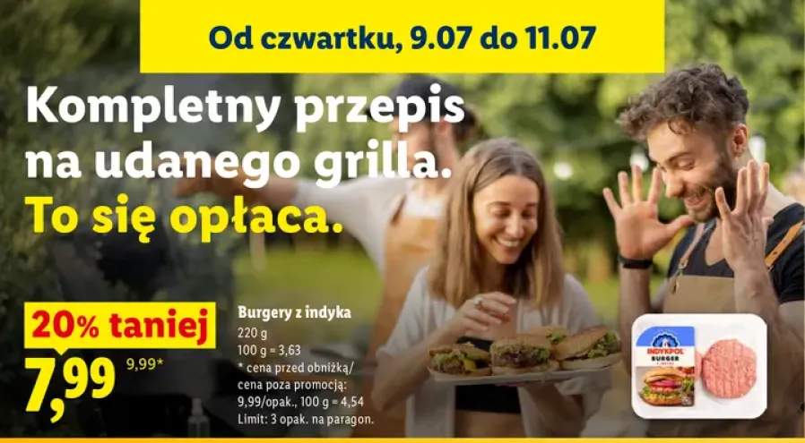 Burgery z indyka Indykpol