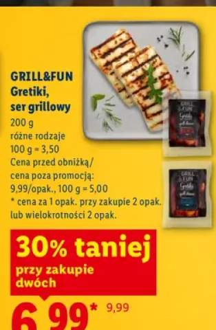 Ser grillowy Gretiki klasyczny Grill & Fun +1 wariant