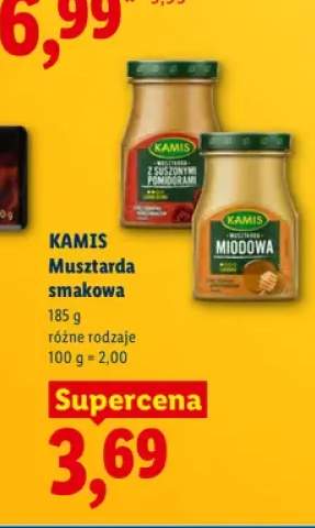 Musztarda z suszonymi pomidorami Kamis +1 wariant