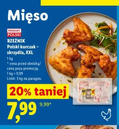 Skrzydła z kurczaka XXL Rzeźnik