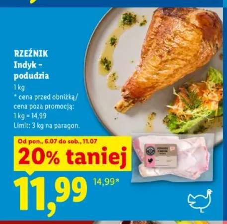 Podudzia z indyka Rzeźnik