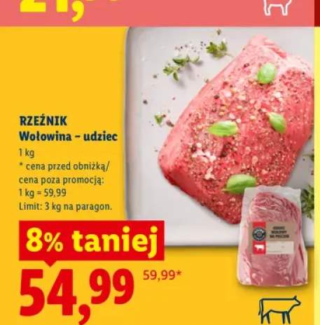 Wołowina udziec Rzeźnik