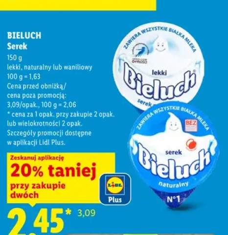 Serek Bieluch lekki +2 warianty