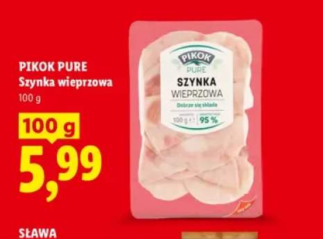 Szynka wieprzowa Pikok Pure