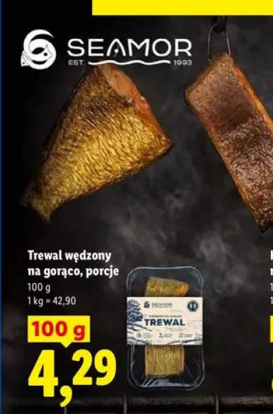Trewal wędzony na gorąco porcje Seamor