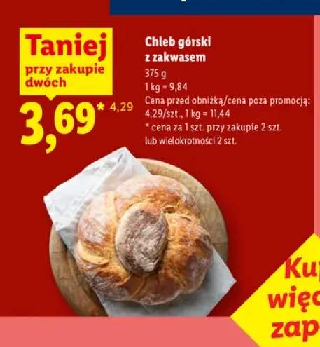 Chleb górski z zakwasem