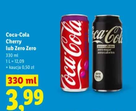 Napój gazowany Coca-Cola Cherry +1 wariant