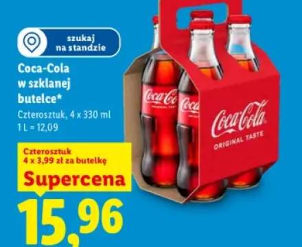 Napój gazowany Coca-Cola 4-pak 330 ml