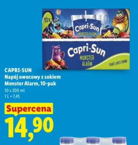 Napój owocowy Capri-Sun Monster Alarm 10-pak