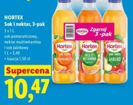 Sok i nektar Hortex 3-pak