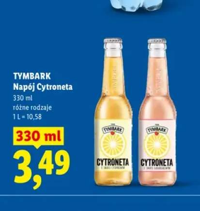 Napój Cytroneta Tymbark o smaku cytrynowym +1 wariant