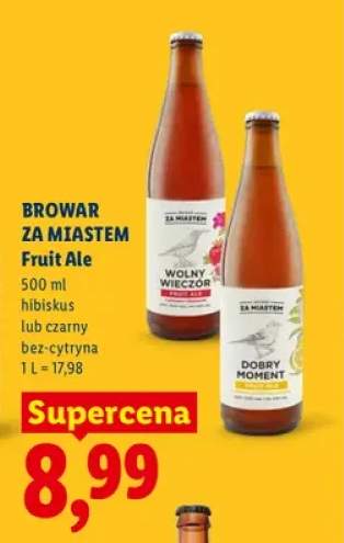 Piwo Browar Za Miastem Fruit Ale hibiskus +1 wariant