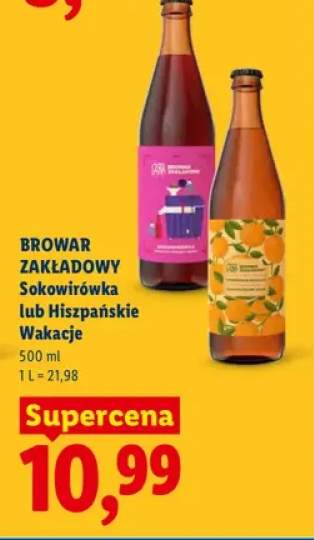 Piwo Browar Zakładowy Sokowirówka +1 wariant