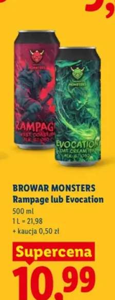 Piwo Monsters Rampage +1 wariant