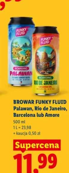 Piwo Funky Fluid Palawan +3 warianty