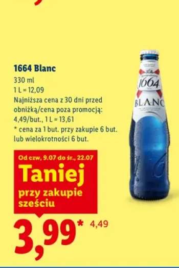 Piwo 1664 Blanc