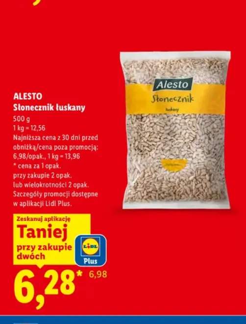 Słonecznik łuskany Alesto
