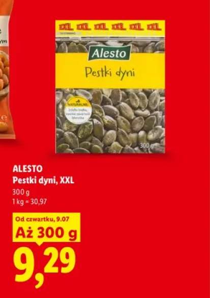 Pestki dyni Alesto XXL