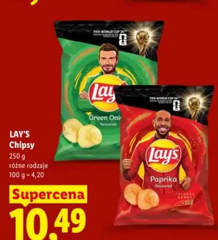Chipsy Lay's Green Onion +1 wariant