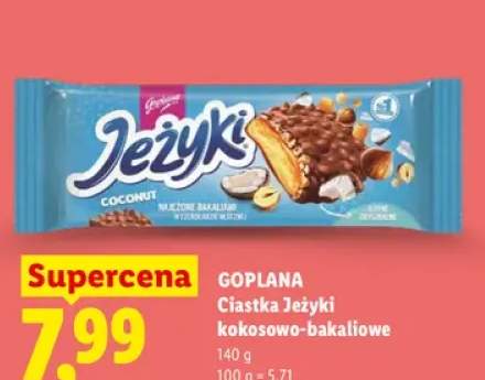 Ciastka Jeżyki kokosowo-bakaliowe Goplana