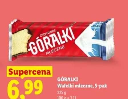 Wafelki mleczne Góralki 5-pak