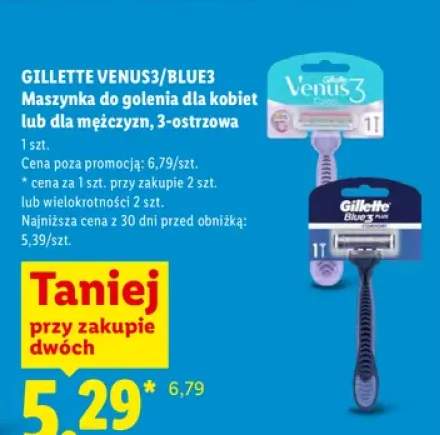 Maszynka do golenia Gillette Blue 3 Plus Comfort +1 wariant