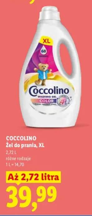 Żel do prania Coccolino Care Color XL