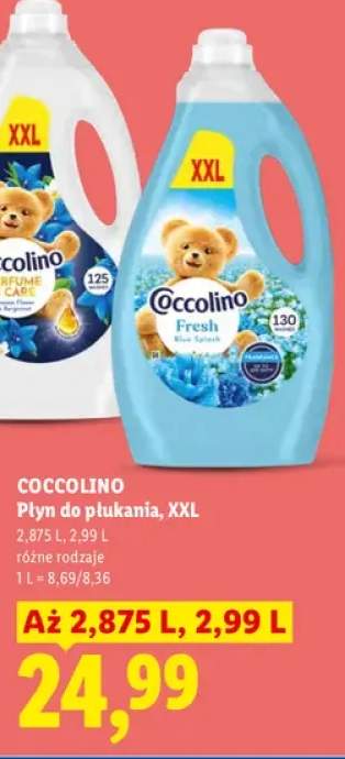 Płyn do płukania Coccolino Fresh Blue Splash XXL +1 wariant