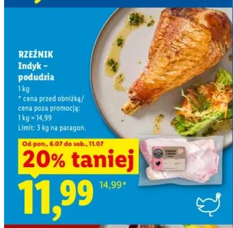 Podudzia z indyka Rzeźnik