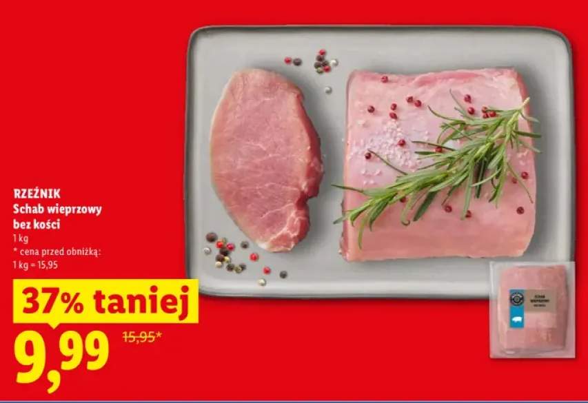 Schab wieprzowy bez kości Rzeźnik