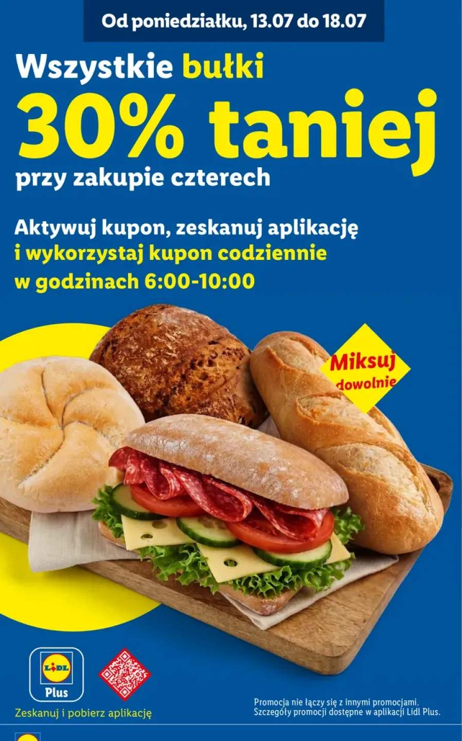 Bułki +4 warianty