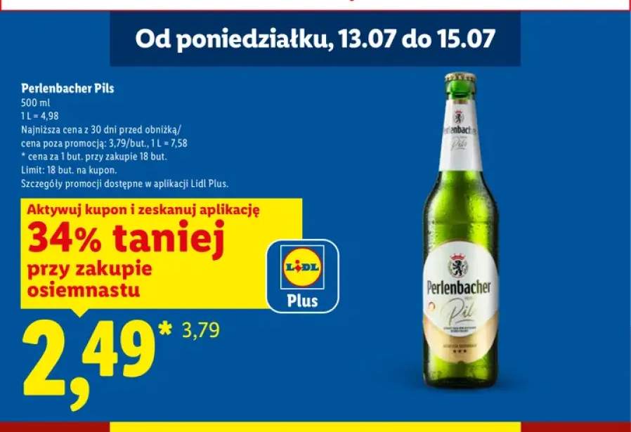 Piwo Perlenbacher Pils