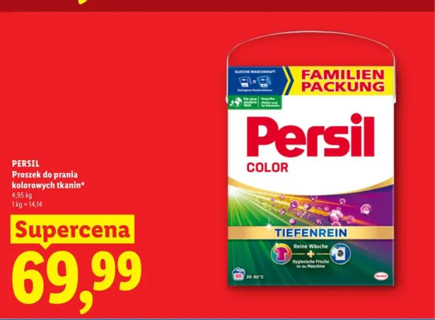 Proszek do prania kolorowych tkanin Persil
