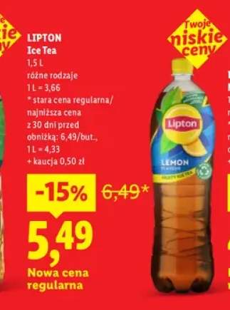 Herbata mrożona Lipton Ice Tea