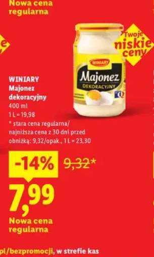 Majonez Dekoracyjny Winiary