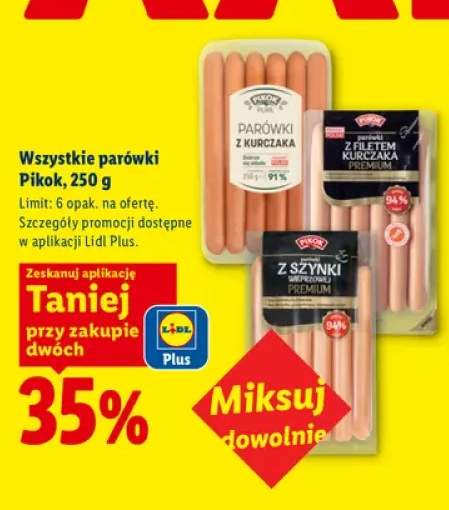 Parówki Pikok +3 warianty