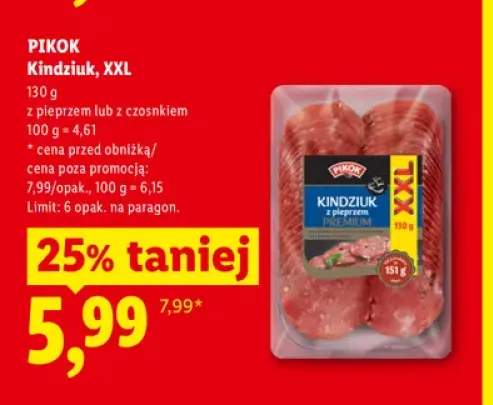 Kindziuk z pieprzem Pikok XXL +1 wariant