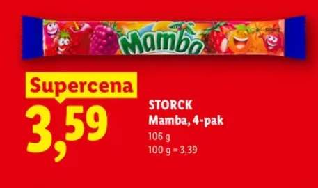 Guma rozpuszczalna Mamba 4-pak Storck