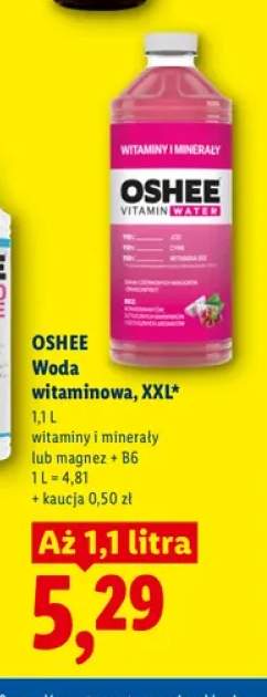 Woda witaminowa Oshee witaminy i minerały +3 warianty