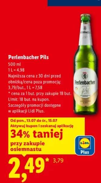 Piwo Perlenbacher Pils