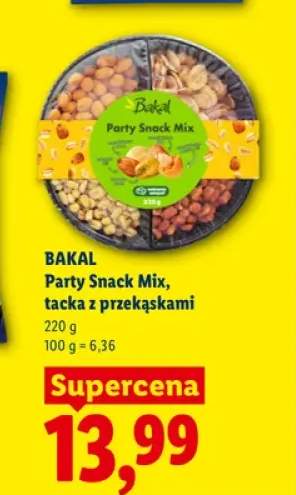 Mieszanka przekąsek Bakal Party Snack Mix tacka