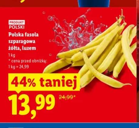 Fasola szparagowa żółta luzem Polska