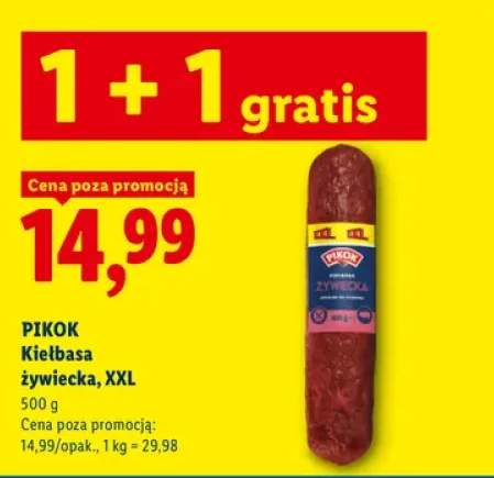 Kiełbasa żywiecka Pikok XXL