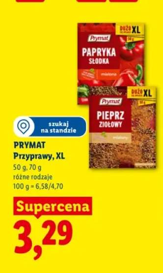 Przyprawa Pieprz ziołowy Prymat XL