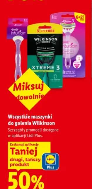 Maszynki do golenia Wilkinson +5 wariantów